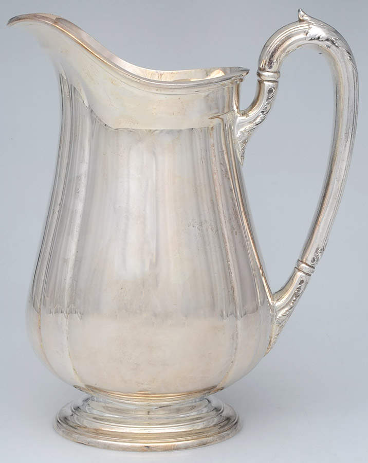 Sir Lancelot (Silverplate, Hollowware) Silverplate Water Pitcher by Reed & Barton-1