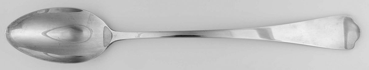 RDS138 (Silverplate) Large Solid Dressing Spoon by Reed & Barton-1