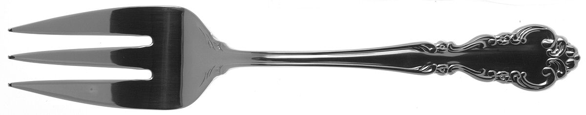 Brunswick (Stainless) Large Solid Cold Meat Serving Fork by Reed & Barton-1