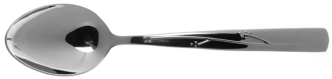 Fiori (Stainless) Tablespoon (Serving Spoon) by Reed & Barton-1