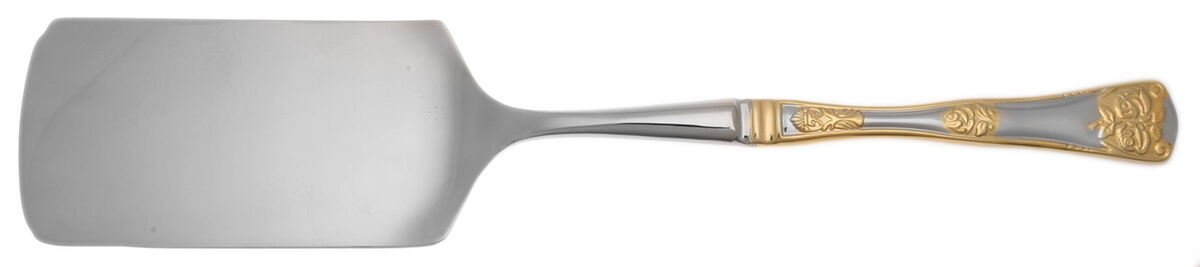 Old Country Roses (Stnls, Gold Acct) Lasagna Server with Stainless Blade HC by Royal Albert-1
