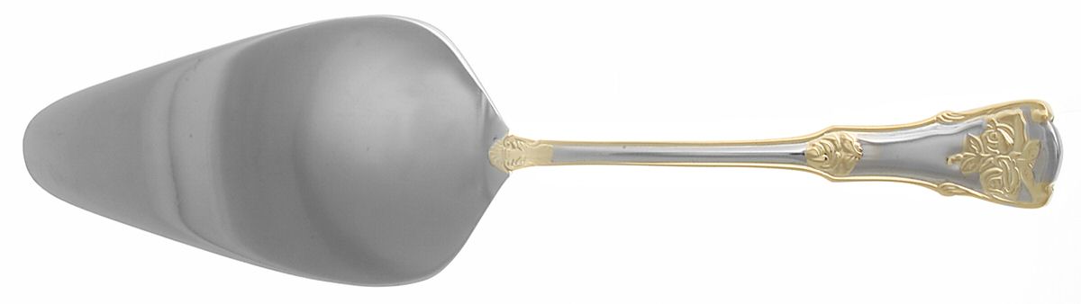 Old Country Roses (Stnls, Gold Acct) All Stainless Pie Server by Royal Albert-1