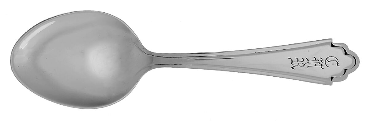 RBU1 Spoon-Baby/Straight Handle by Rosebud-1