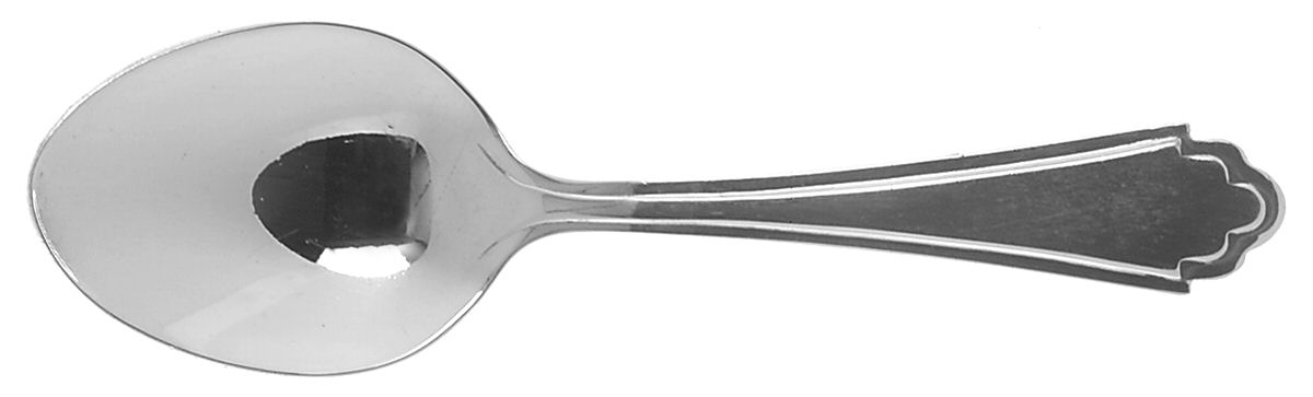 RBU1 Straight Handle Baby Spoon by Rosebud-1