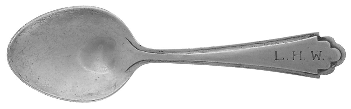 RBU1 Spoon-Baby/Straight Handle by Rosebud-1