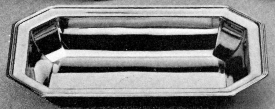 Galleria (Stainless, Hollowware) 12" Bread Tray by Reed & Barton-1