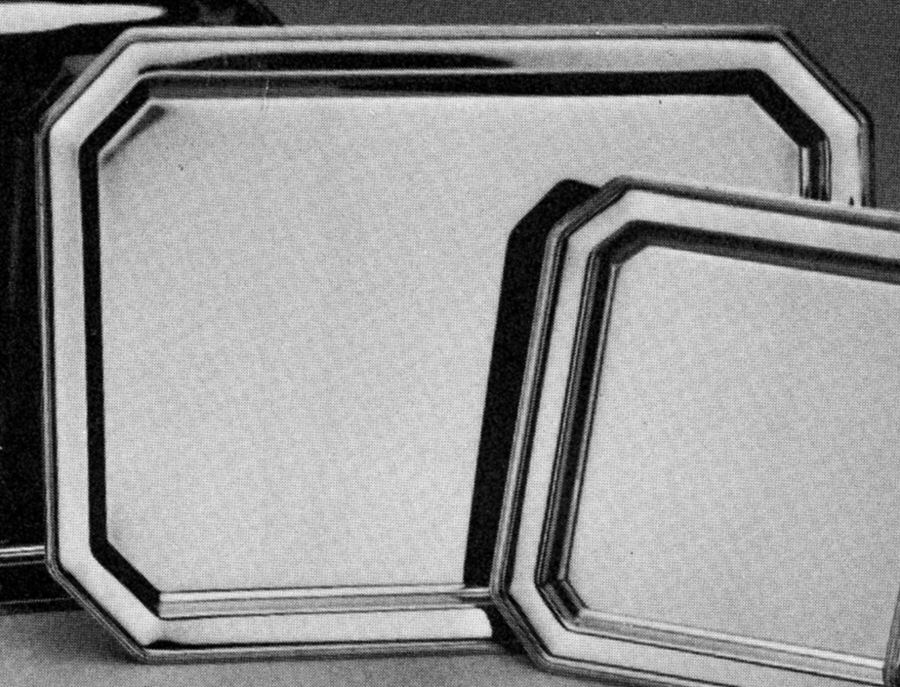 Galleria (Stainless, Hollowware) 18" Rectangular Tray by Reed & Barton-1