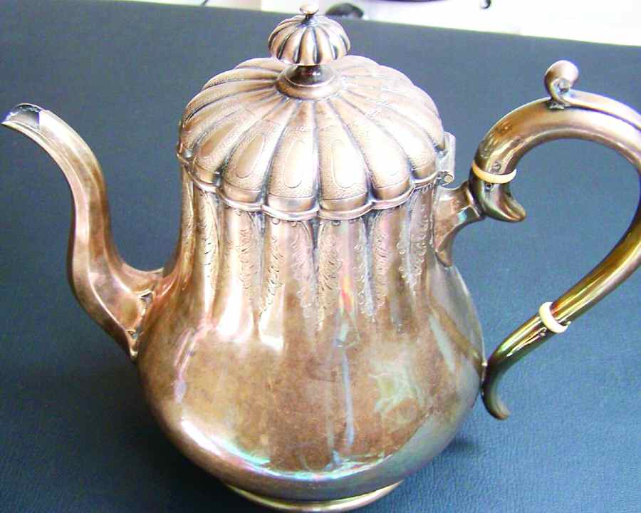 1254 (Silverplate, Hollowware) Teapot by Reed & Barton-1