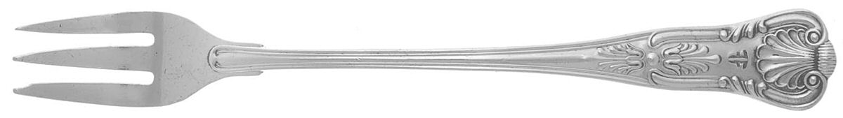 Kings (Silverplate, 1890, Hotel Ware) Cocktail/Seafood Fork by Reed & Barton-1