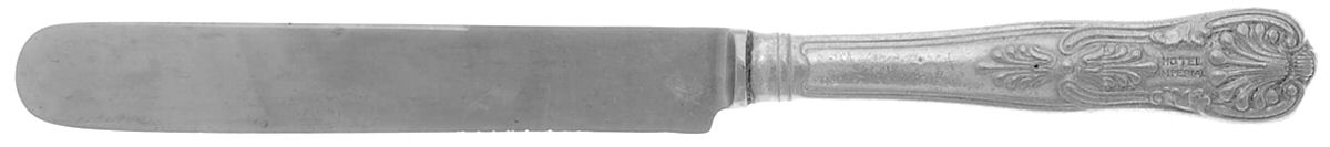 Kings (Silverplate, 1890, Hotel Ware) Old French Hollow Knife by Reed & Barton-1