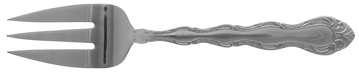 Bordeaux (Stainless) Medium Solid Cold Meat Serving Fork by Reed & Barton-1