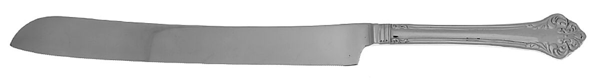 Elegante (Stainless) Wedding Cake Knife with Stainless Blade HC by Reed & Barton-1