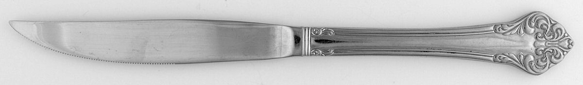 Elegante (Stainless) Individual Solid Handle Steak Knife by Reed & Barton-1