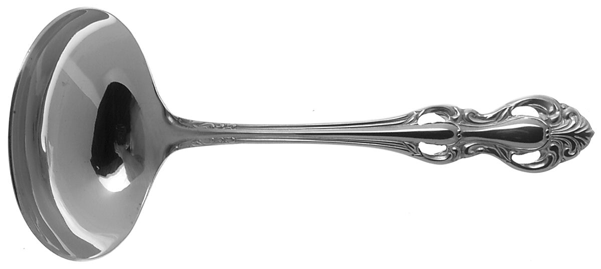 Queensday (Stainless) Solid Gravy Ladle by Reed & Barton-1