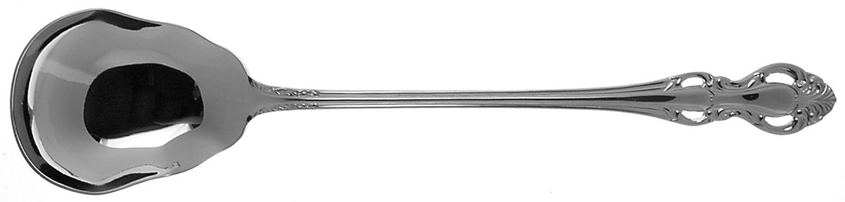 Queensday (Stainless) Oversize Solid Salad Serving Spoon by Reed & Barton-1