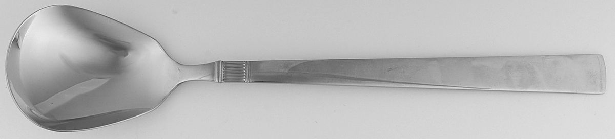 Whittaker (Stainless) Large Solid Serving Spoon by Reed & Barton-1