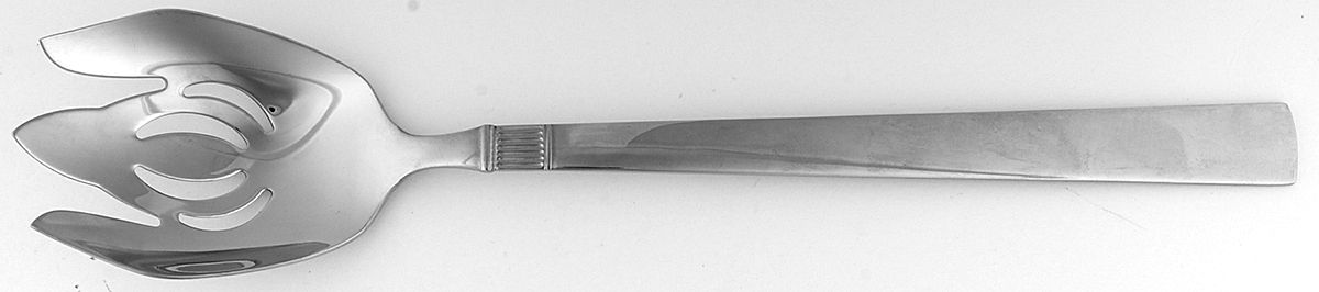 Whittaker (Stainless) Large Solid Serving Fork by Reed & Barton-1