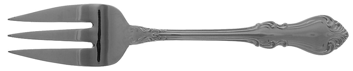 Shubert (Stainless) Large Solid Cold Meat Serving Fork by Reed & Barton-1