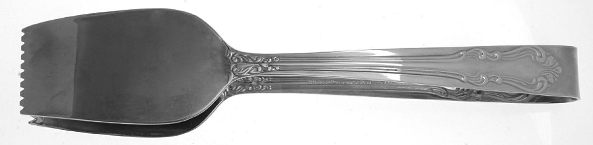 Shubert (Stainless) 1-Piece Salad Tongs by Reed & Barton-1