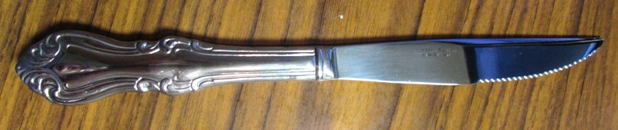 Shubert (Stainless) Individual Steak Knife Hollow Handle by Reed & Barton-1