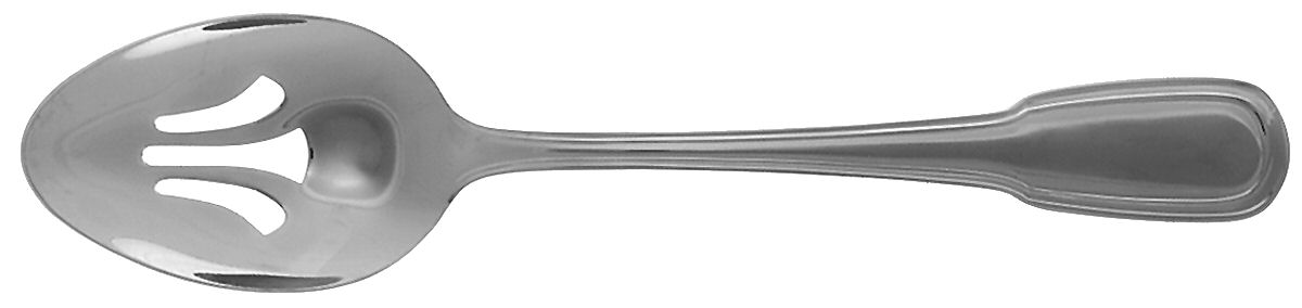 Abington (Stainless) Pierced Tablespoon (Serving Spoon) by Reed & Barton-1