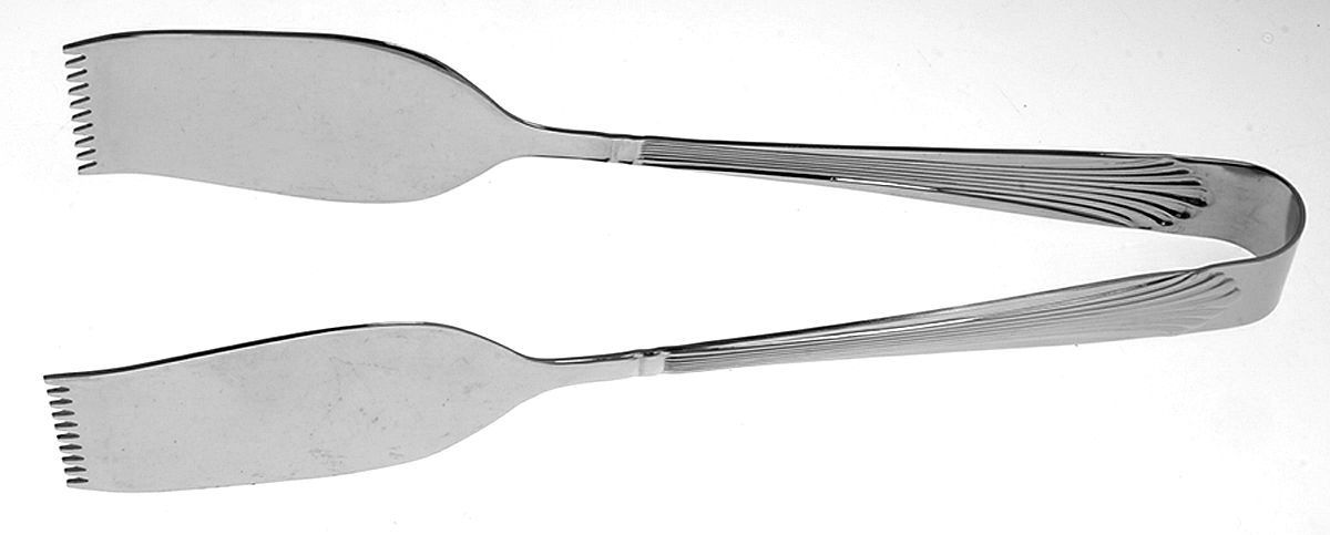 Birch Hall (Stainless) 1-Piece Salad Tongs by Reed & Barton-1