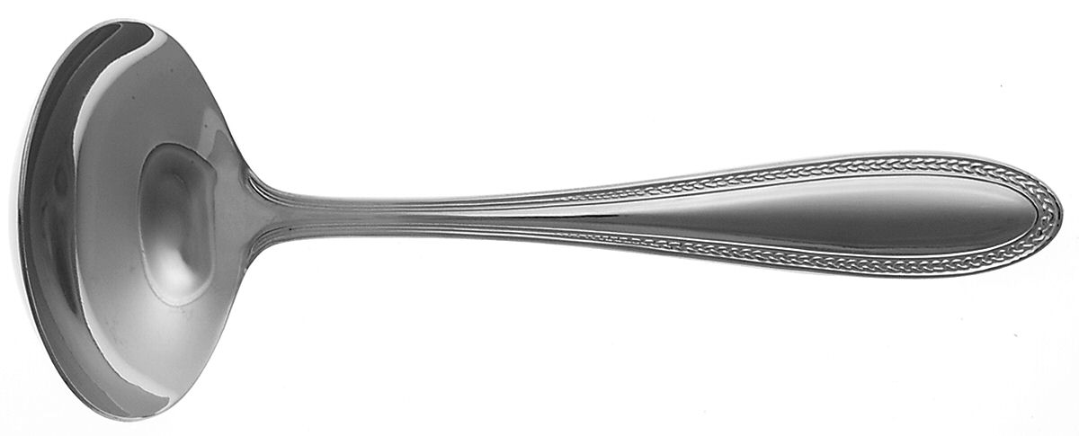 Laurel (Stainless) Solid Gravy Ladle by Reed & Barton-1