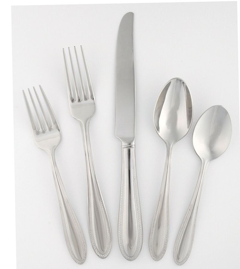 Laurel (Stainless) 40 Piece Estate Set by Reed & Barton-1