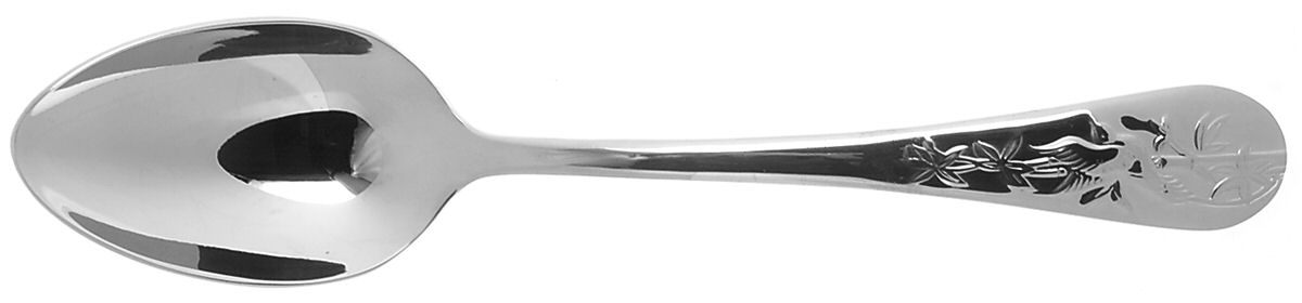 Asian Birds (Stainless) Place/Oval Soup Spoon by Reed & Barton-1