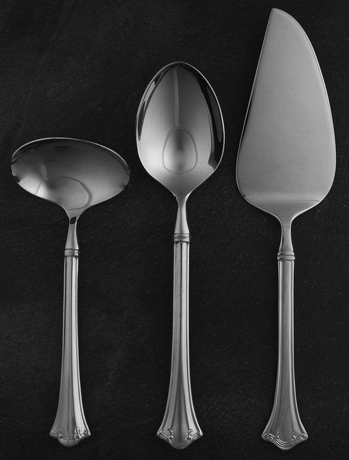 Manor House (Stainless) 3 Piece Completer Set by Reed & Barton-1