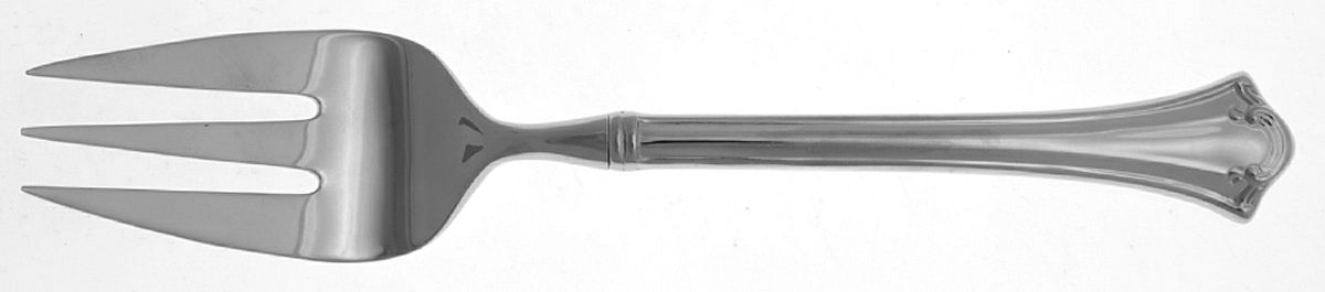 Manor House (Stainless) Medium Solid Cold Meat Serving Fork by Reed & Barton-1