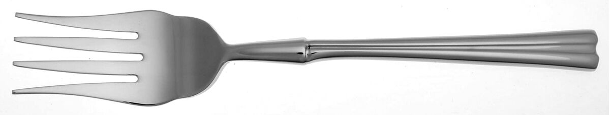 Tempo (Stainless) Cold Meat Fork Large, Stainless Tines HC by Reed & Barton-1