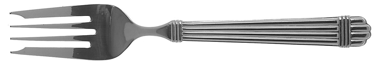Esprit (Stainless, Glossy, 4 Ribs) Individual Salad Fork by Retroneu-1