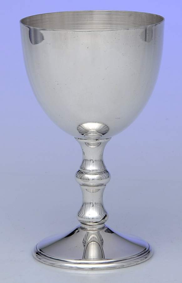 Silverplate Hollowware Silverplate Wine Goblet by Raimond-1