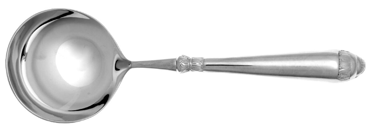 Renaissance (Stainless) Solid Gravy Ladle by Ricci (Argentieri)-1