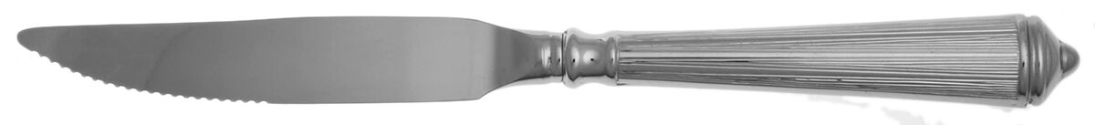 Rialto (Stainless) Steak Knife Individual Hollow, Serrate HC by Ricci (Argentieri)-1