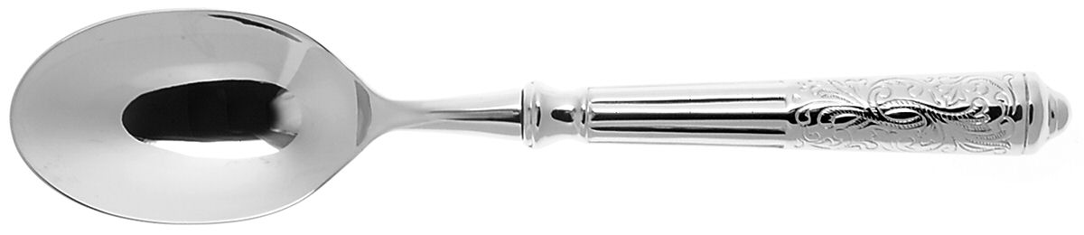 Amalfi (Stainless) Solid Serving Spoon by Ricci (Argentieri)-1