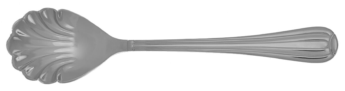 Meridiani (Stainless) Sugar Shell Spoon by Ricci (Argentieri)-1