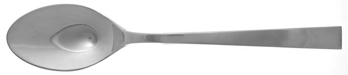 Riva (Silverplate) Solid Salad Serving Spoon by Robbe & Berking-1