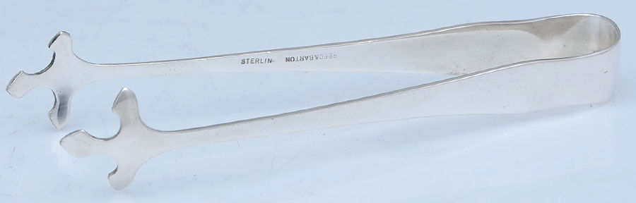 Sterling Flatware Sugar Tongs by Reed & Barton-1