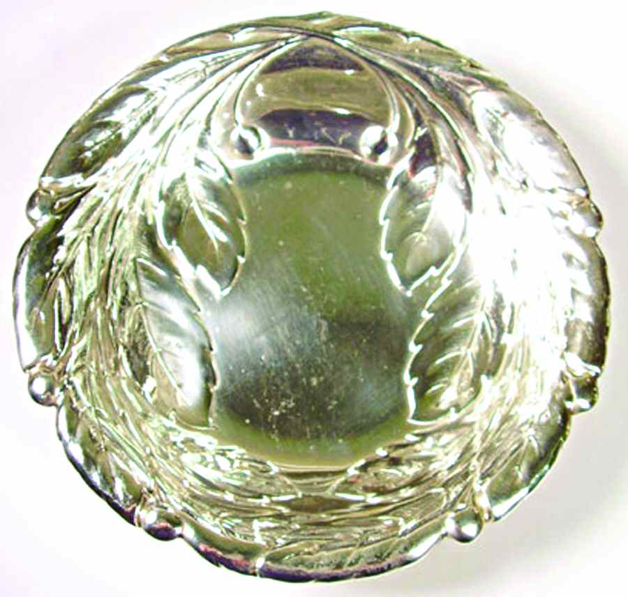 X405 (Sterling, Hollowware) Sterling Bon Bon Bowl by Reed & Barton-1