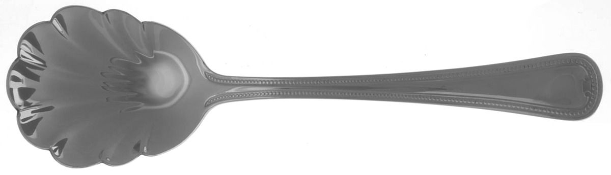 New Market (Stainless) Solid Shell Casserole Spoon by Reed & Barton-1