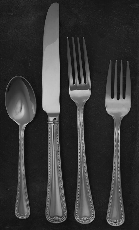 New Market (Stainless) 32 Piece Estate Set by Reed & Barton-1