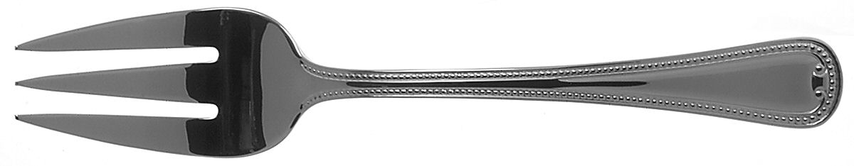 New Market (Stainless) Large Solid Cold Meat Serving Fork by Reed & Barton-1