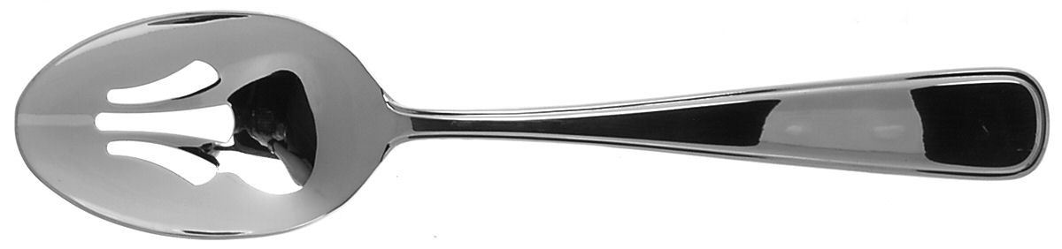 Unison (Stainless) Pierced Tablespoon (Serving Spoon) by Reed & Barton-1