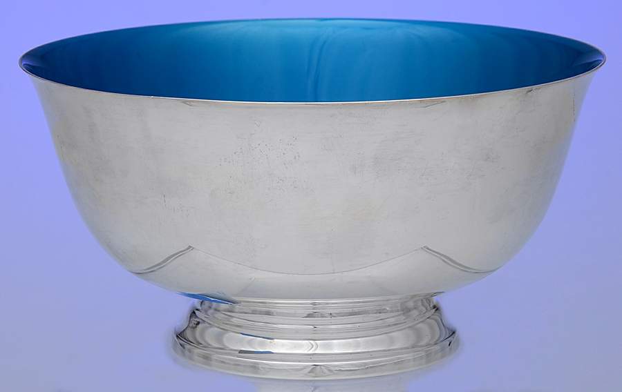 Paul Revere Bowls (Silverplate, Hollowware) 6" Paul Revere Bowl by Reed & Barton-1