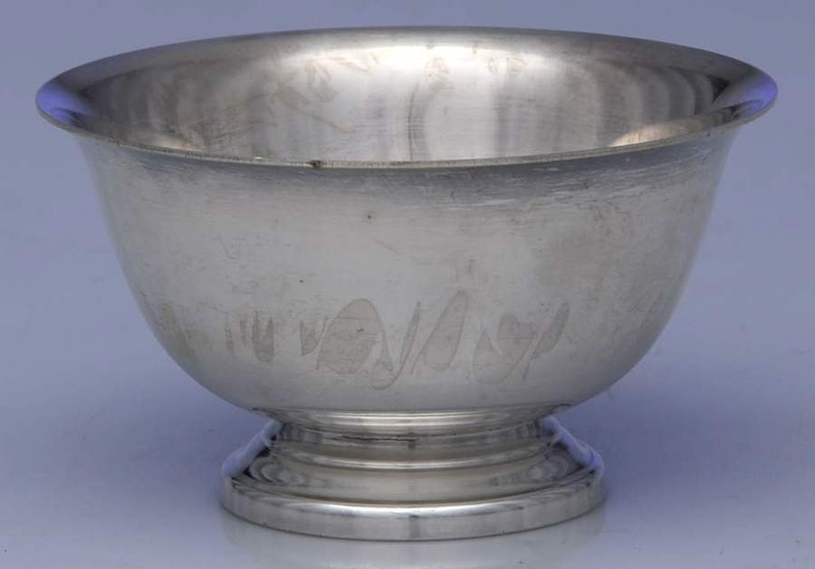 Paul Revere Bowls (Silverplate, Hollowware) 3" Paul Revere Bowl by Reed & Barton-1