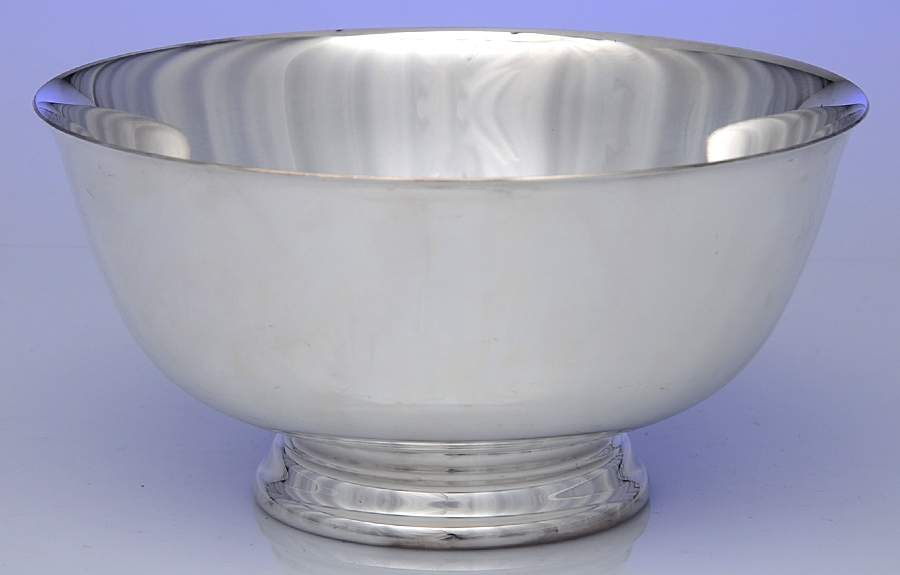 Paul Revere Bowls (Silverplate, Hollowware) 8" Paul Revere Bowl by Reed & Barton-1