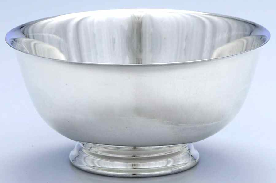 Paul Revere Bowls (Silverplate, Hollowware) 6" Paul Revere Bowl by Reed & Barton-1