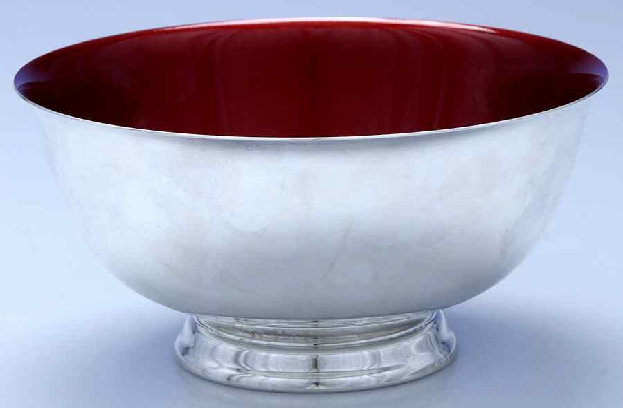 Paul Revere Bowls (Silverplate, Hollowware) 8" Paul Revere Bowl by Reed & Barton-1